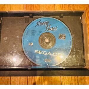 Sewar Shark Sega CD Blue Video Game with Case